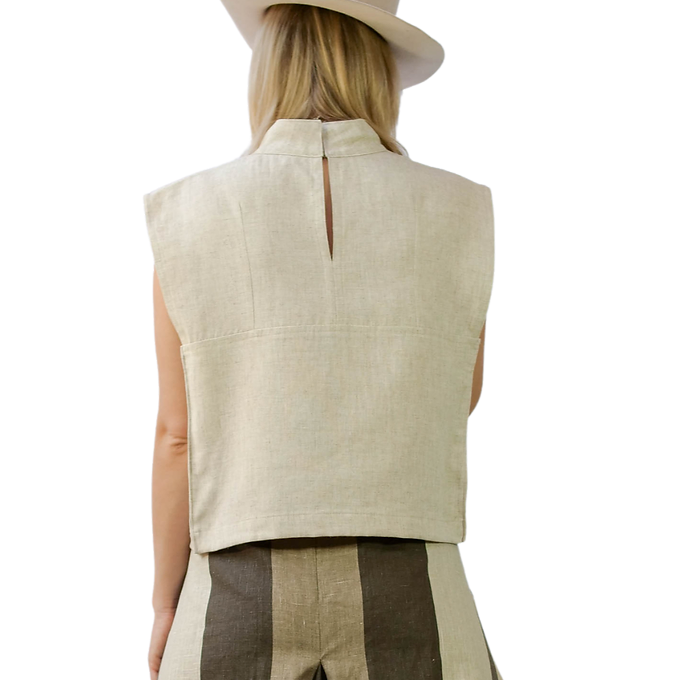 CUADRITO top / blusa CUADRITO