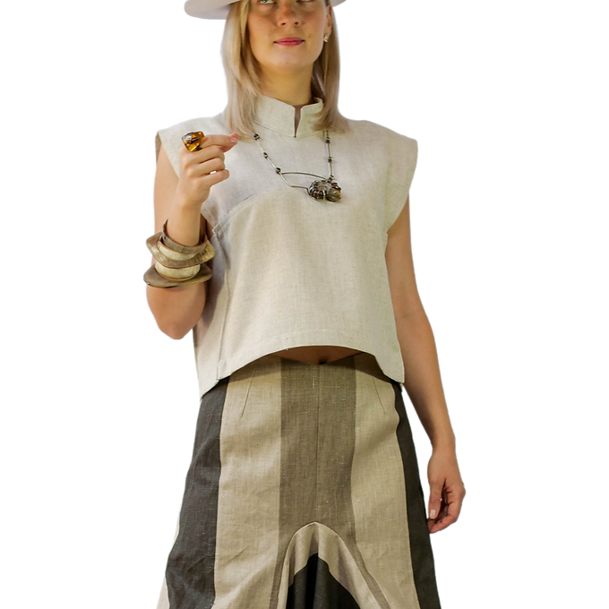 CUADRITO top / blusa CUADRITO