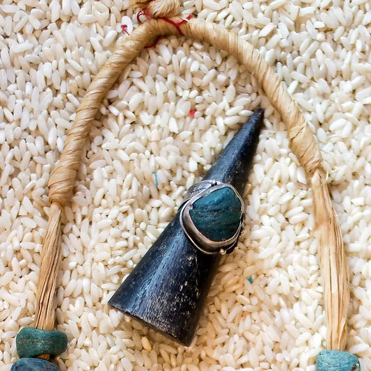 HEBRON necklace - ring   / Collar y anillo Hebron