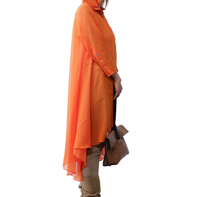 FLOR dress shirt coat / vestido camisero FLOR