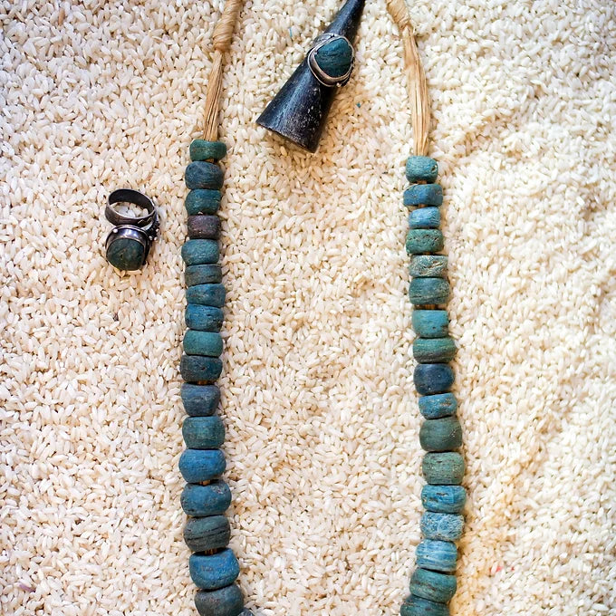 HEBRON necklace - ring / Collar y anillo Hebron