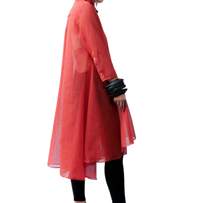 FLOR dress shirt coat / vestido camisero FLOR