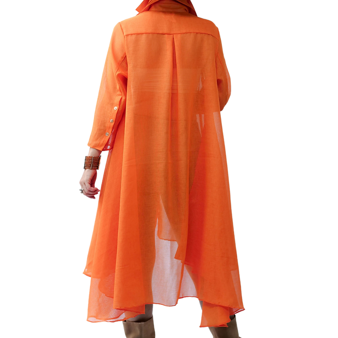 FLOR dress shirt coat / vestido camisero FLOR