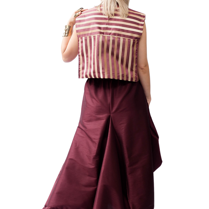 CUADRITO top / blusa CUADRITO