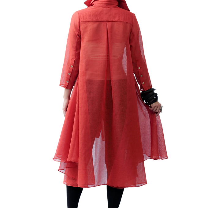 FLOR dress shirt coat / vestido camisero FLOR