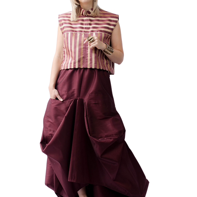 CUADRITO top / blusa CUADRITO