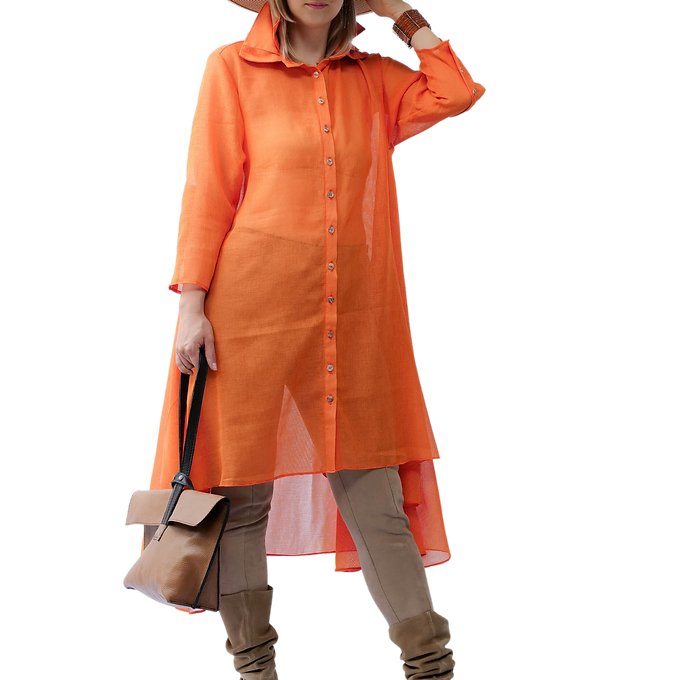 FLOR dress shirt coat / vestido camisero FLOR