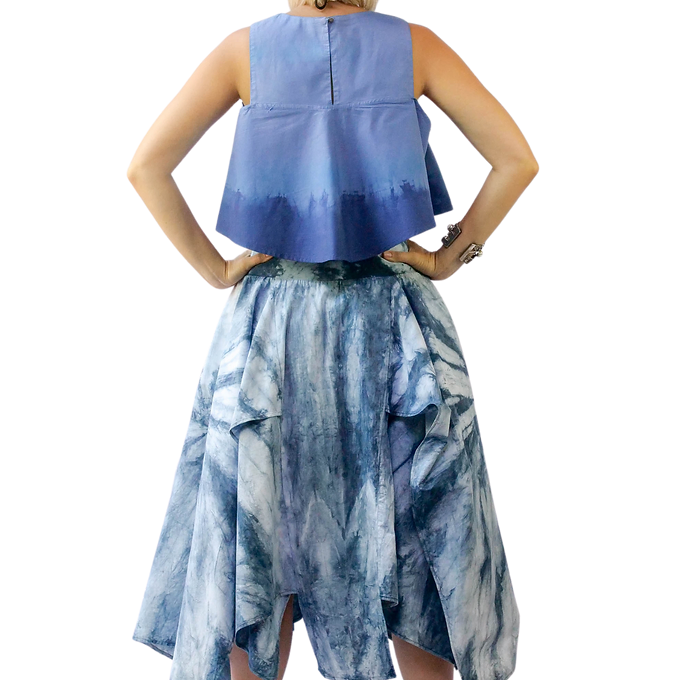 CUADRADA skirt dress / vestido-falda CUADRADA