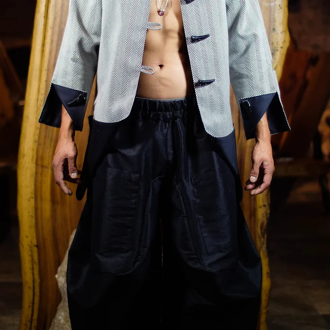 AFRICANO thick blazer jacket / Saco AFRICANO
