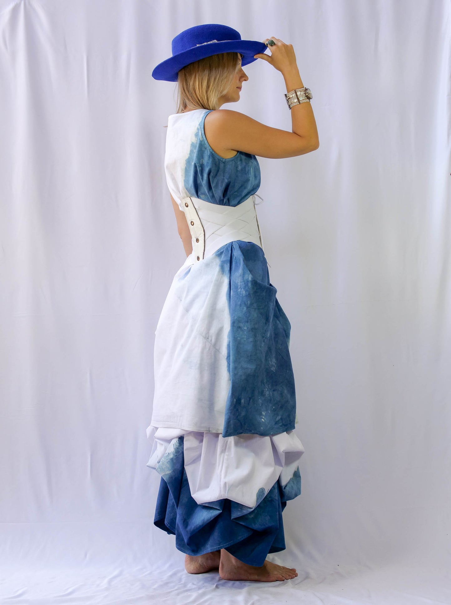 Vestido Geométrico  / falda Ataúd