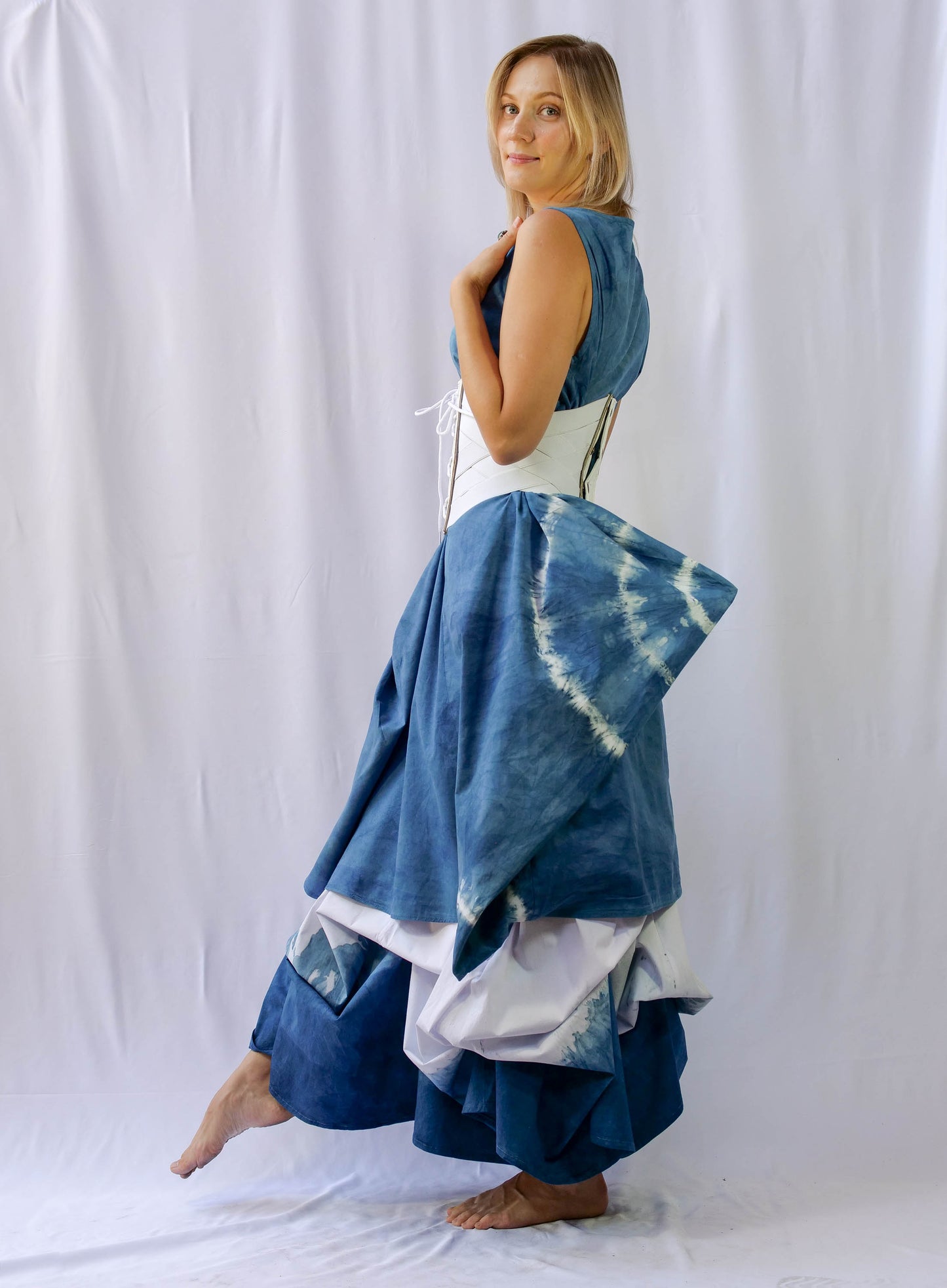 Vestido Geométrico   / Falda Ataúd Set