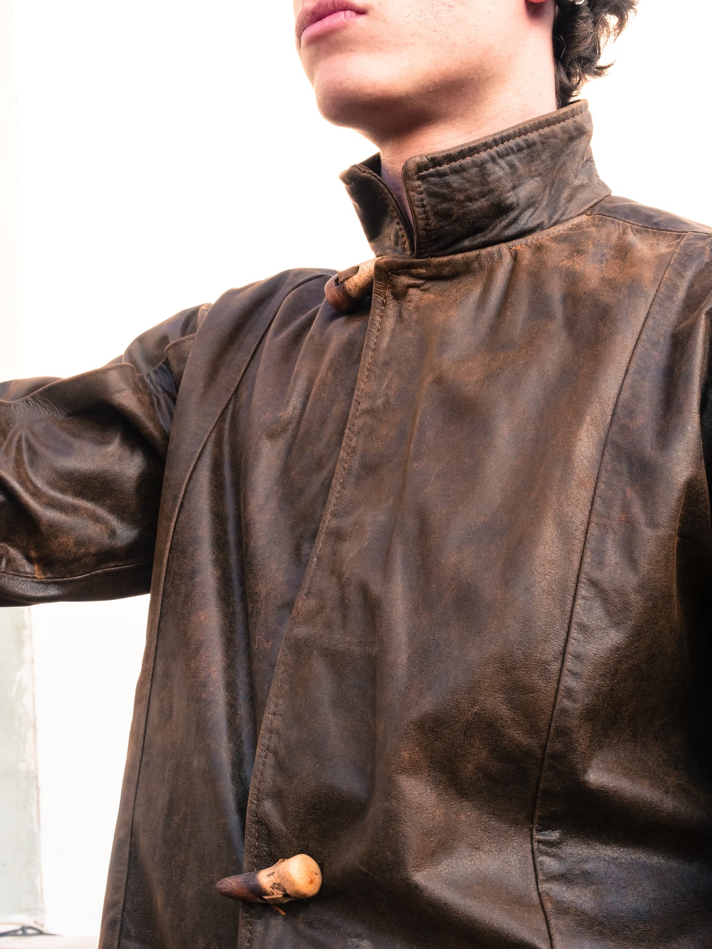 MEDIEVAL leather jacket    /   Chamarra MEDIEVAL de Piel