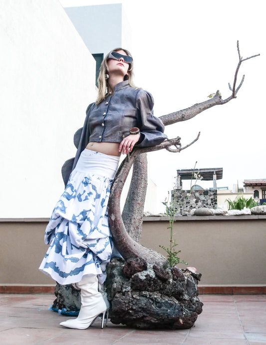 TREE leather jacket   /  Chamarra de piel TREE