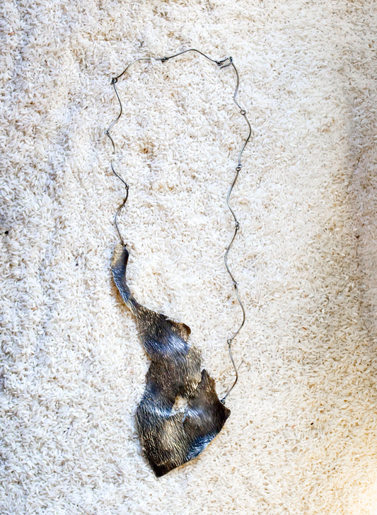 TRESS CRUST necklace    /    Collar CORTEZA DE ARBOL