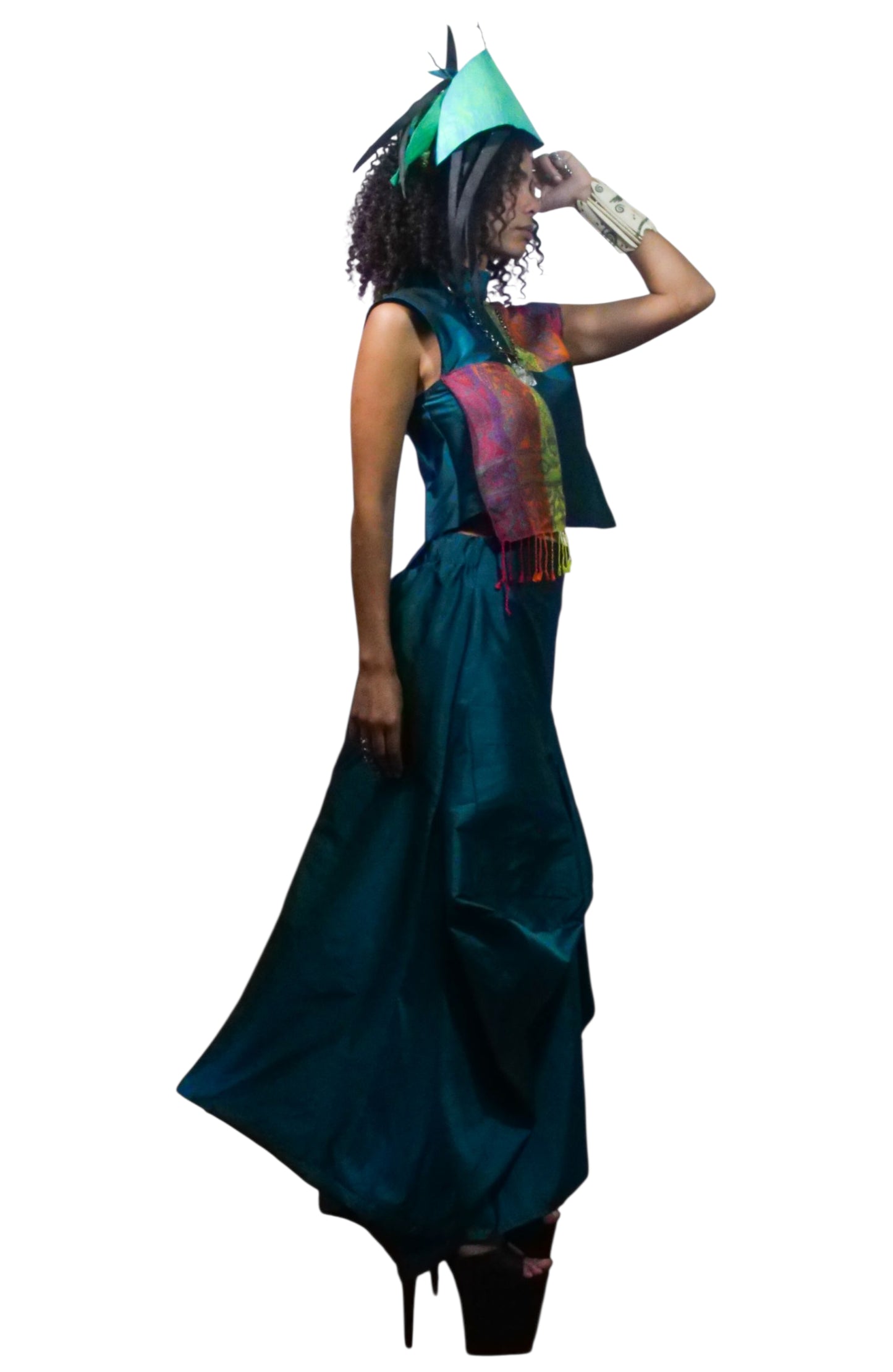 Cuadrito and Bolsona Set   /   Cuadrito y Falda Bolsona Set