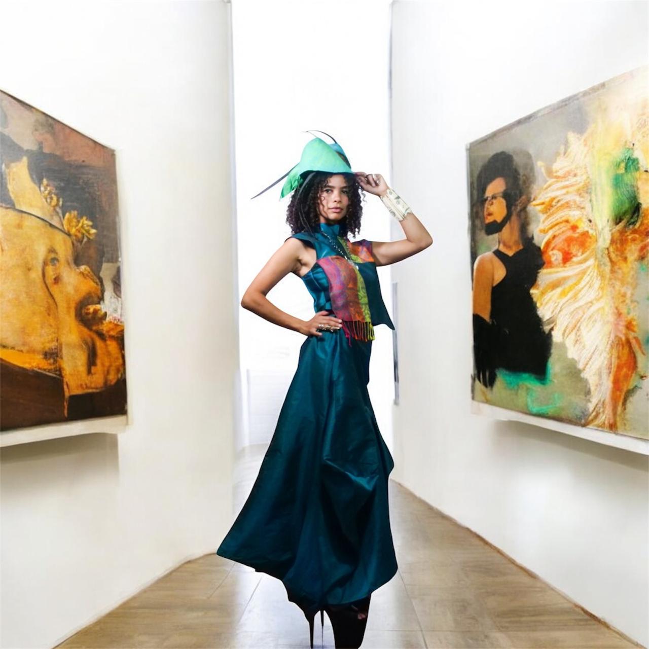 Cuadrito and Bolsona Set   /   Cuadrito y Falda Bolsona Set