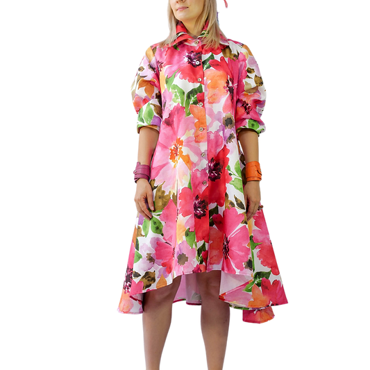 FLOR dress coat     / Vestido FLOR