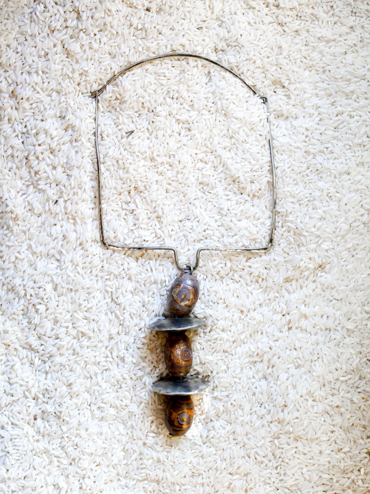 Squared MALI necklace    /    Collar cuadrado MAL