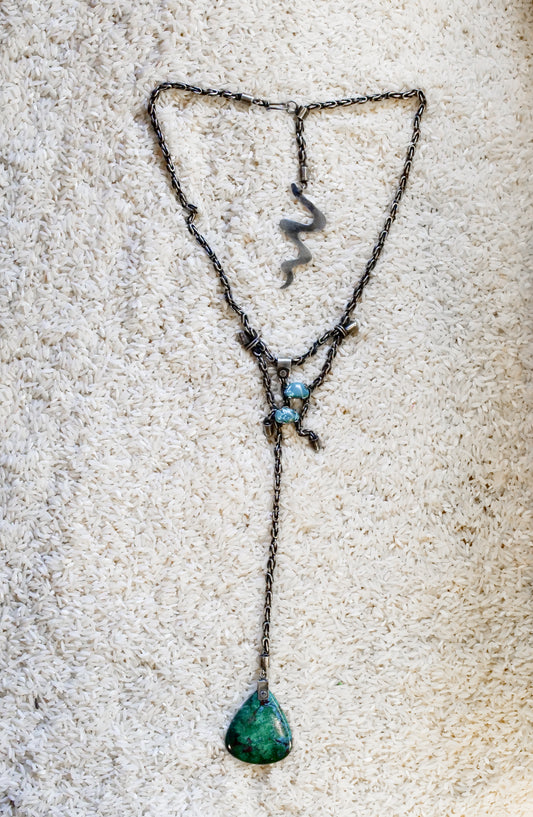 TURQUOISE neklace    / Collar TURQUEZA