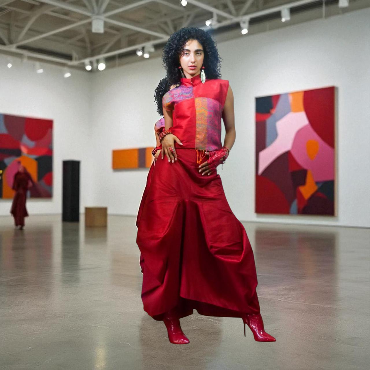 Cuadrito Blouse    /    Blusa Cuadrito